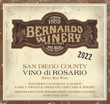 2022 Vino di Rosario - Bernardo Winery