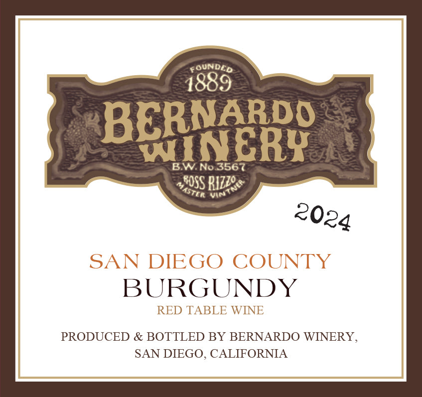 2024 Burgundy - Bernardo Winery