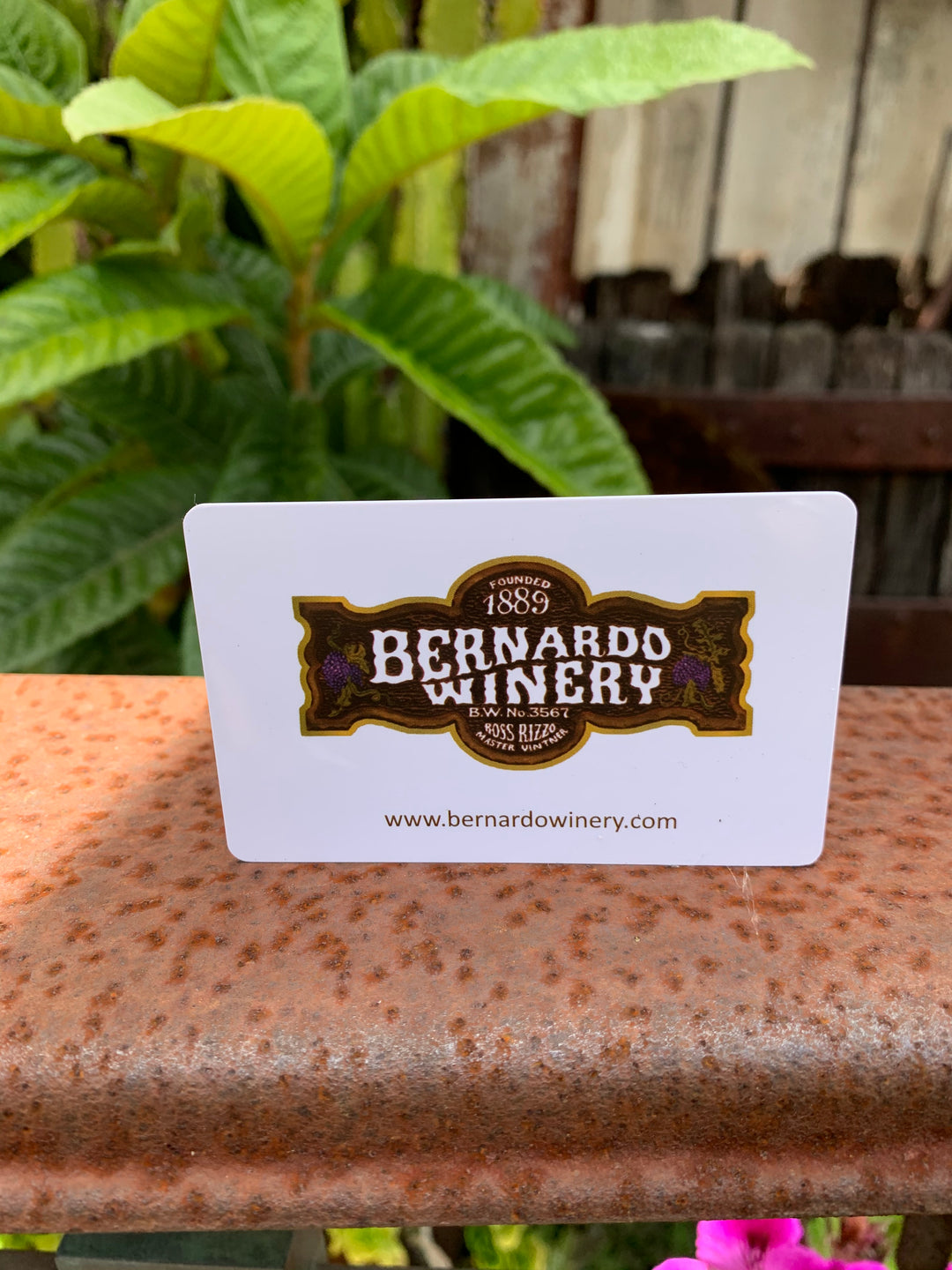 Bernardo Winery $50 Gift Card